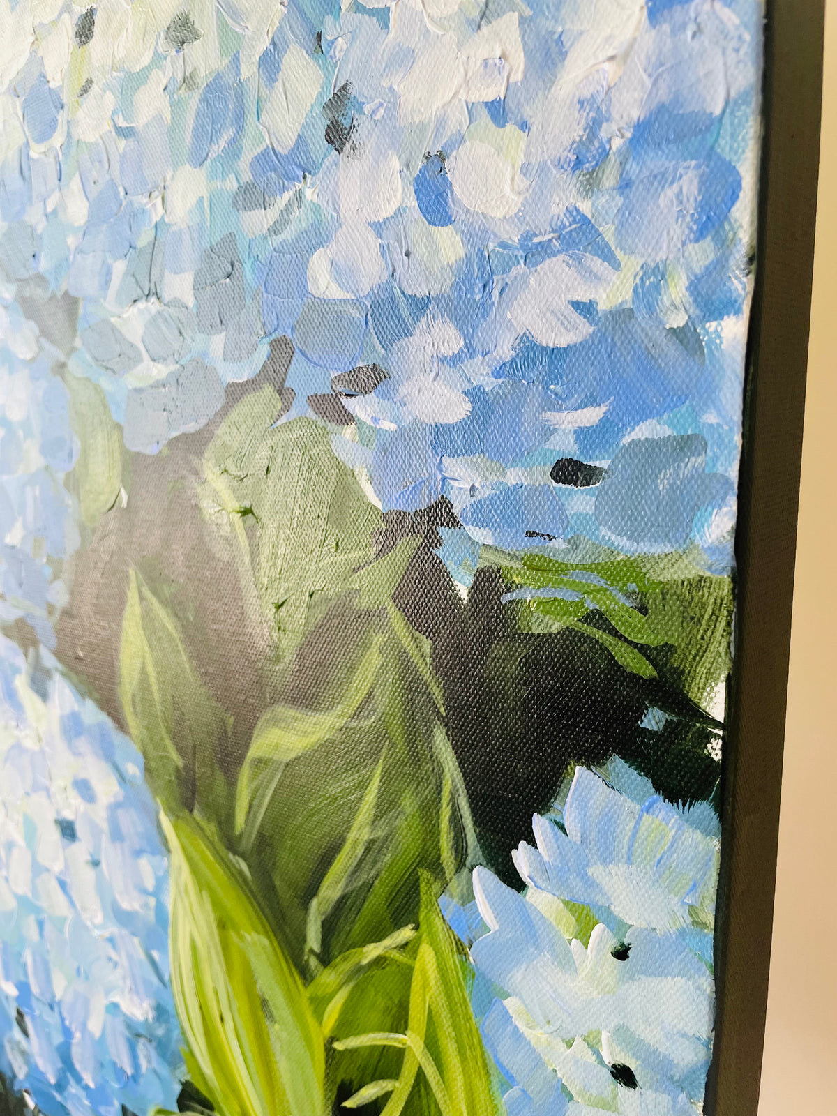 Hydrangeas IV, 30 x 30