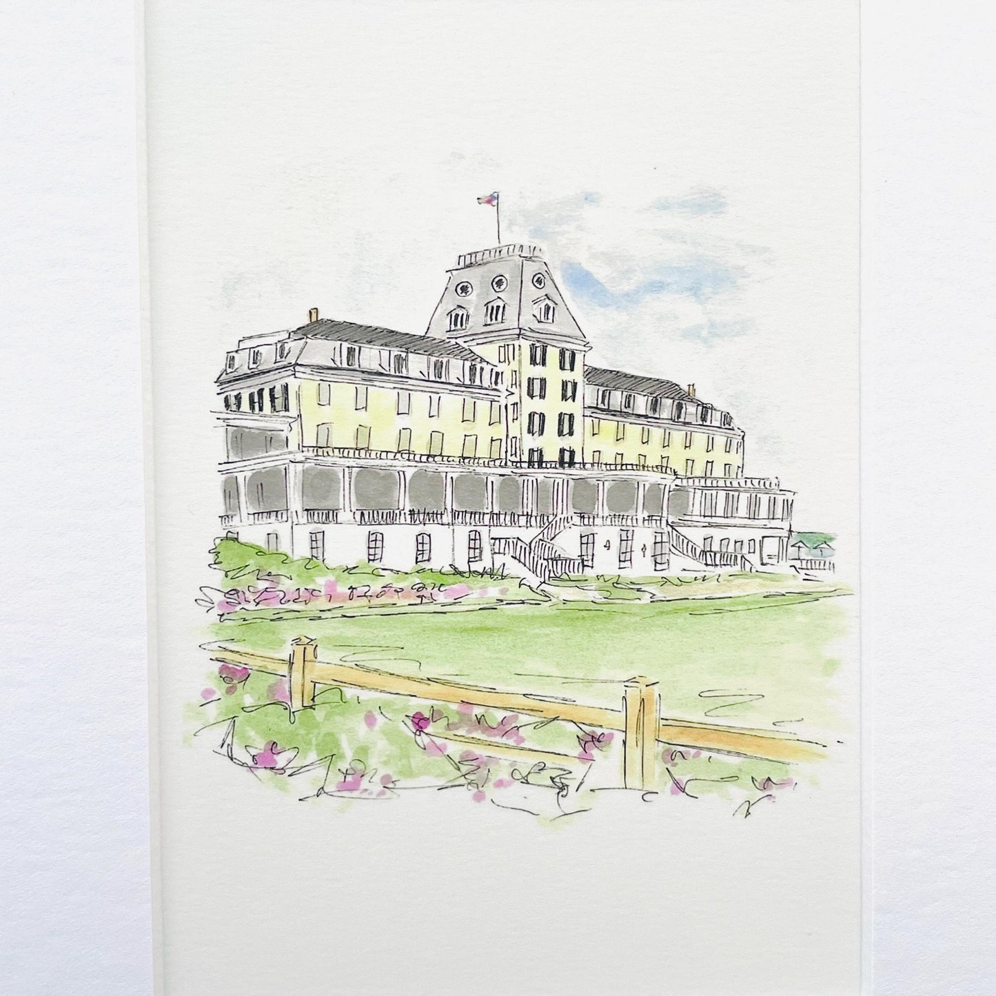 Ocean House Print