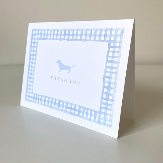 Dachshund Thank You Card Set