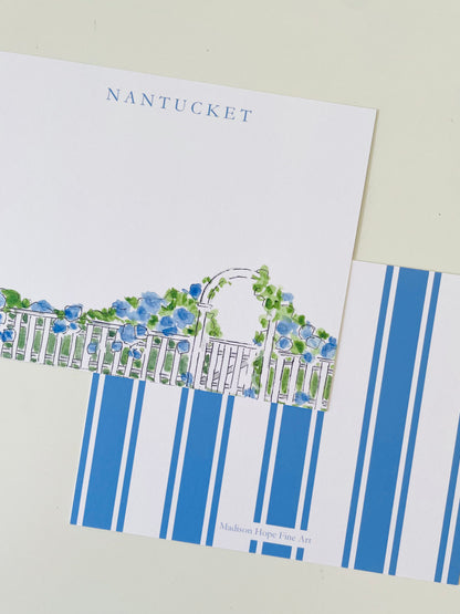 Hydrangea Arbor Notecard