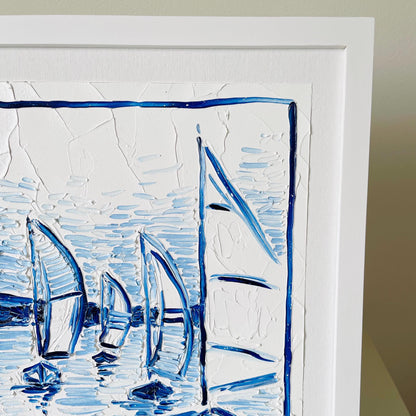 Monochrome Boats II