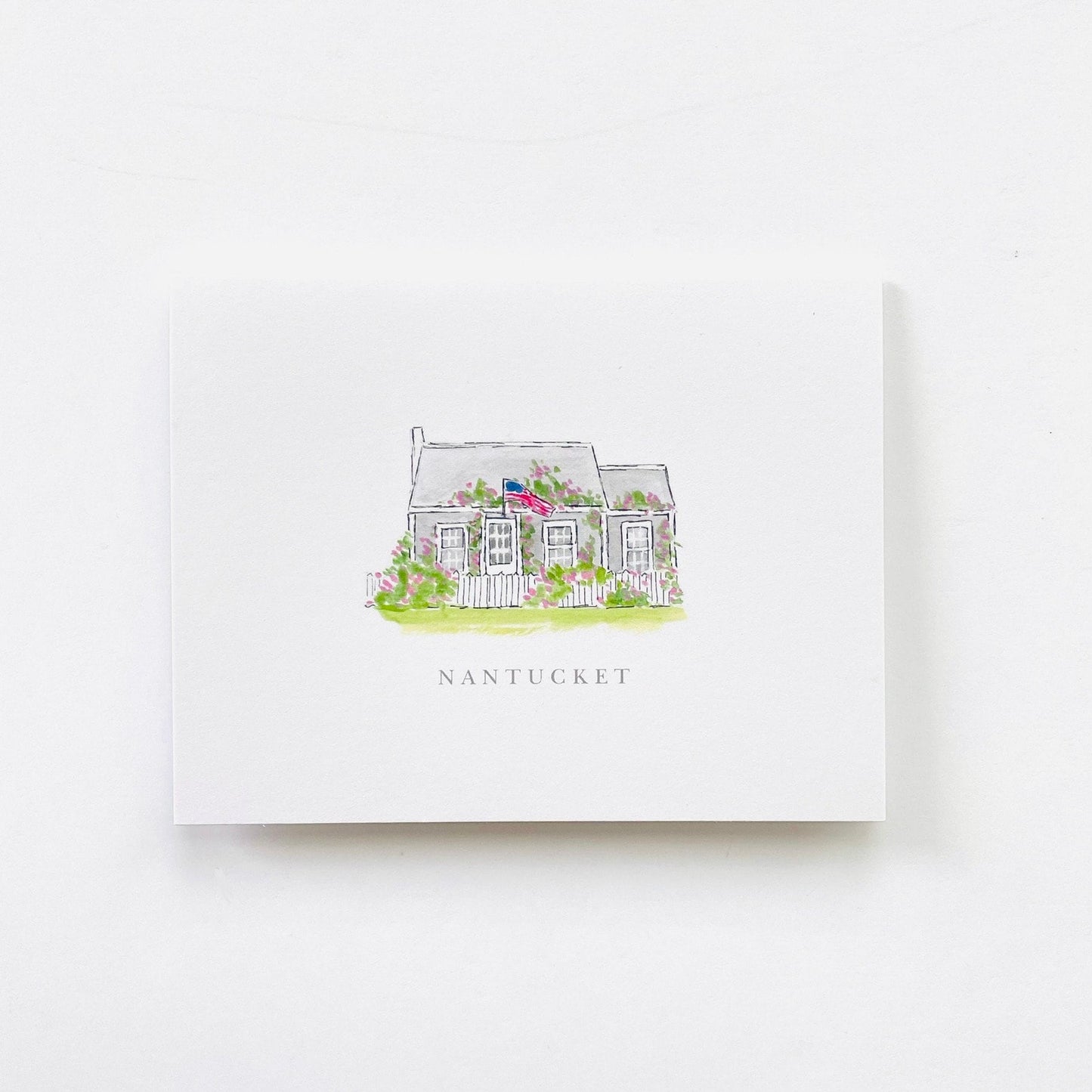 Rose Cottage Notecard