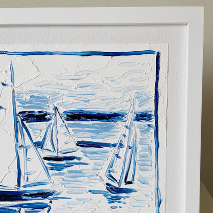 Monochrome Boats III