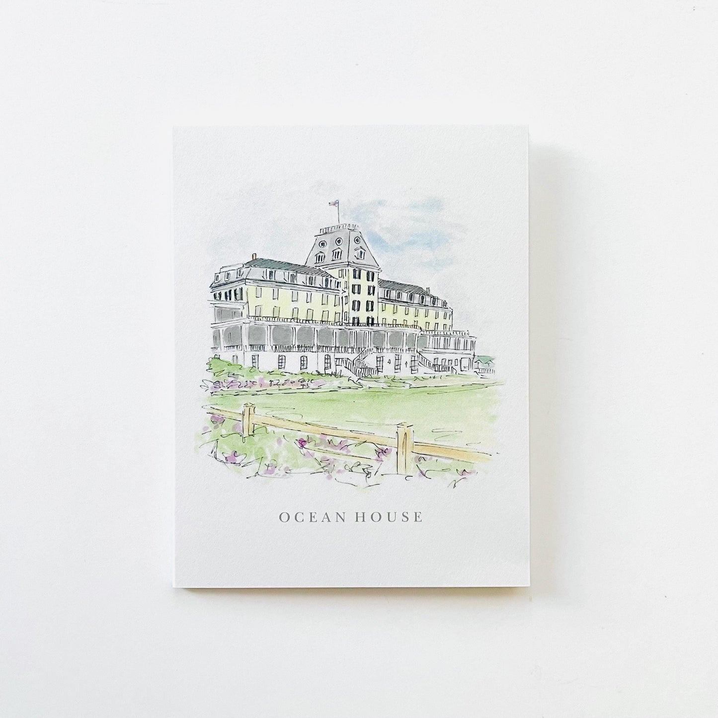 Ocean House Notecard