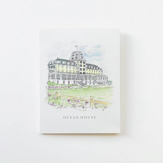 Ocean House Notecard