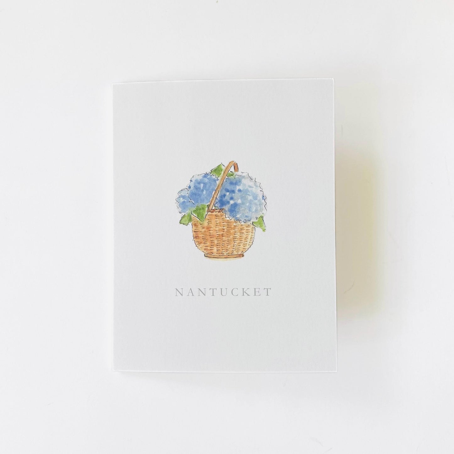 Nantucket Hydrangea Notecard