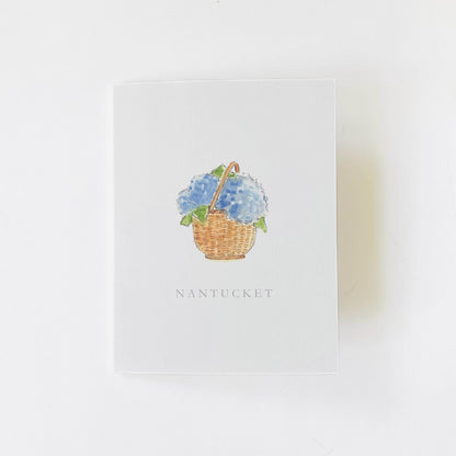 Nantucket Hydrangea Notecard