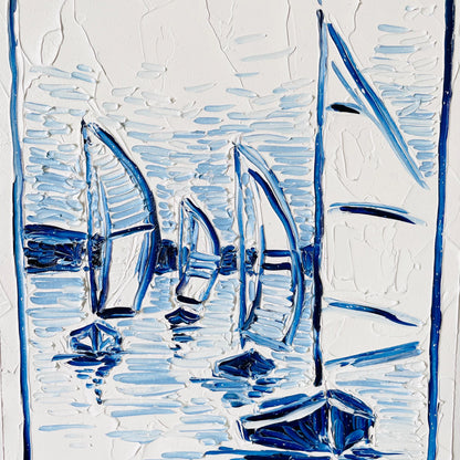 Monochrome Boats II