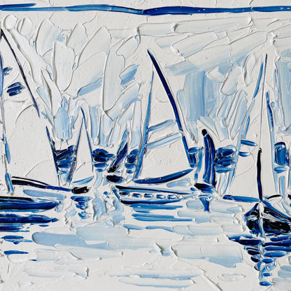 Monochrome Boats IV
