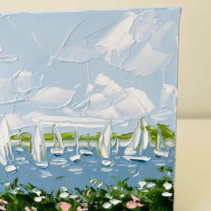 Sailboats and Roses 1