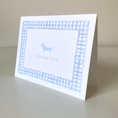 Dachshund Thank You Card Set