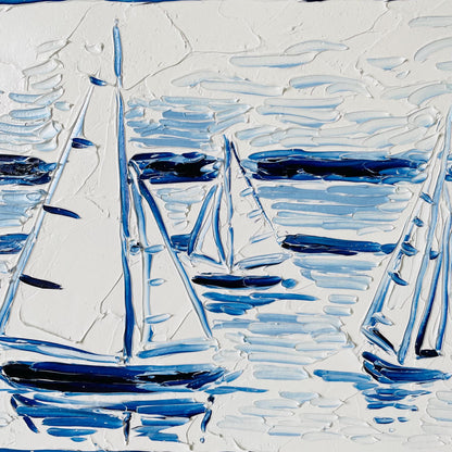 Monochrome Boats III