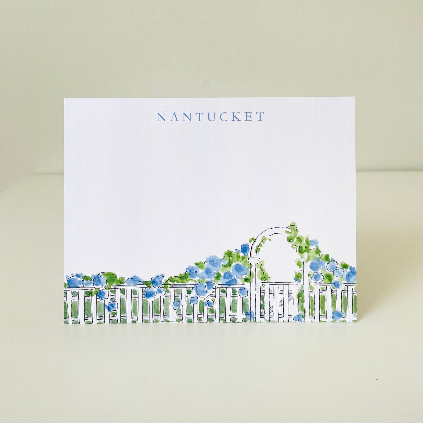 Hydrangea Arbor Notecard