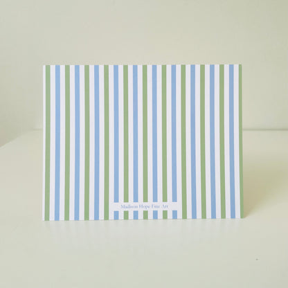 Blue Hydrangea Notecard