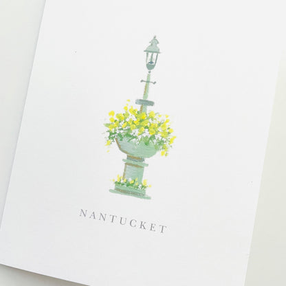 Nantucket Fountain Notecard