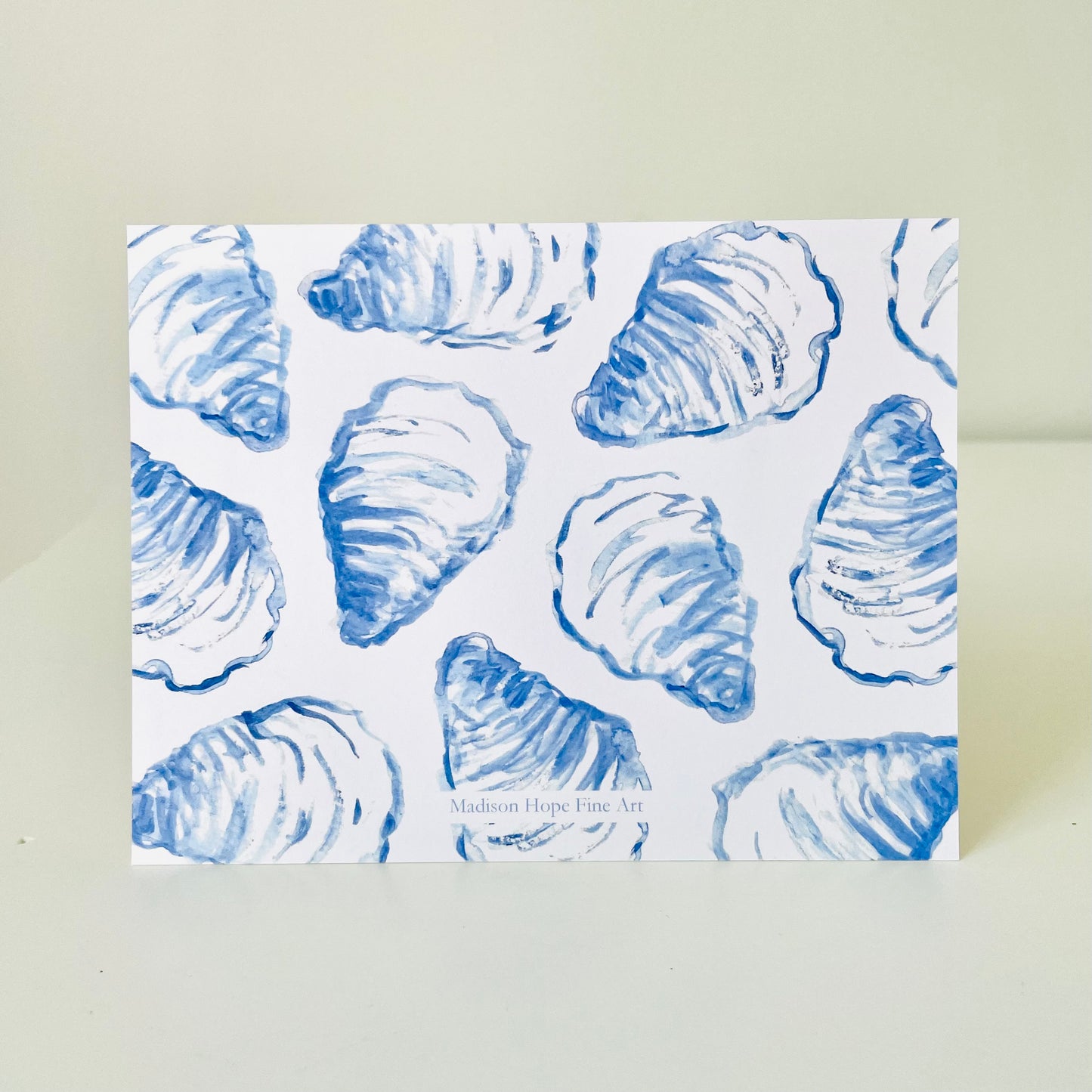 Oyster Notecard
