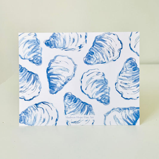 Oyster Notecard