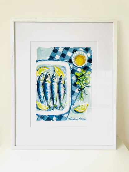 Tray of Sardines