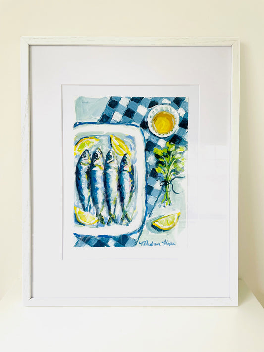 Tray of Sardines
