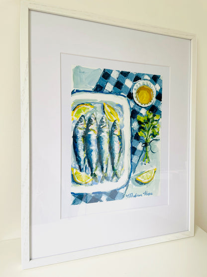 Tray of Sardines