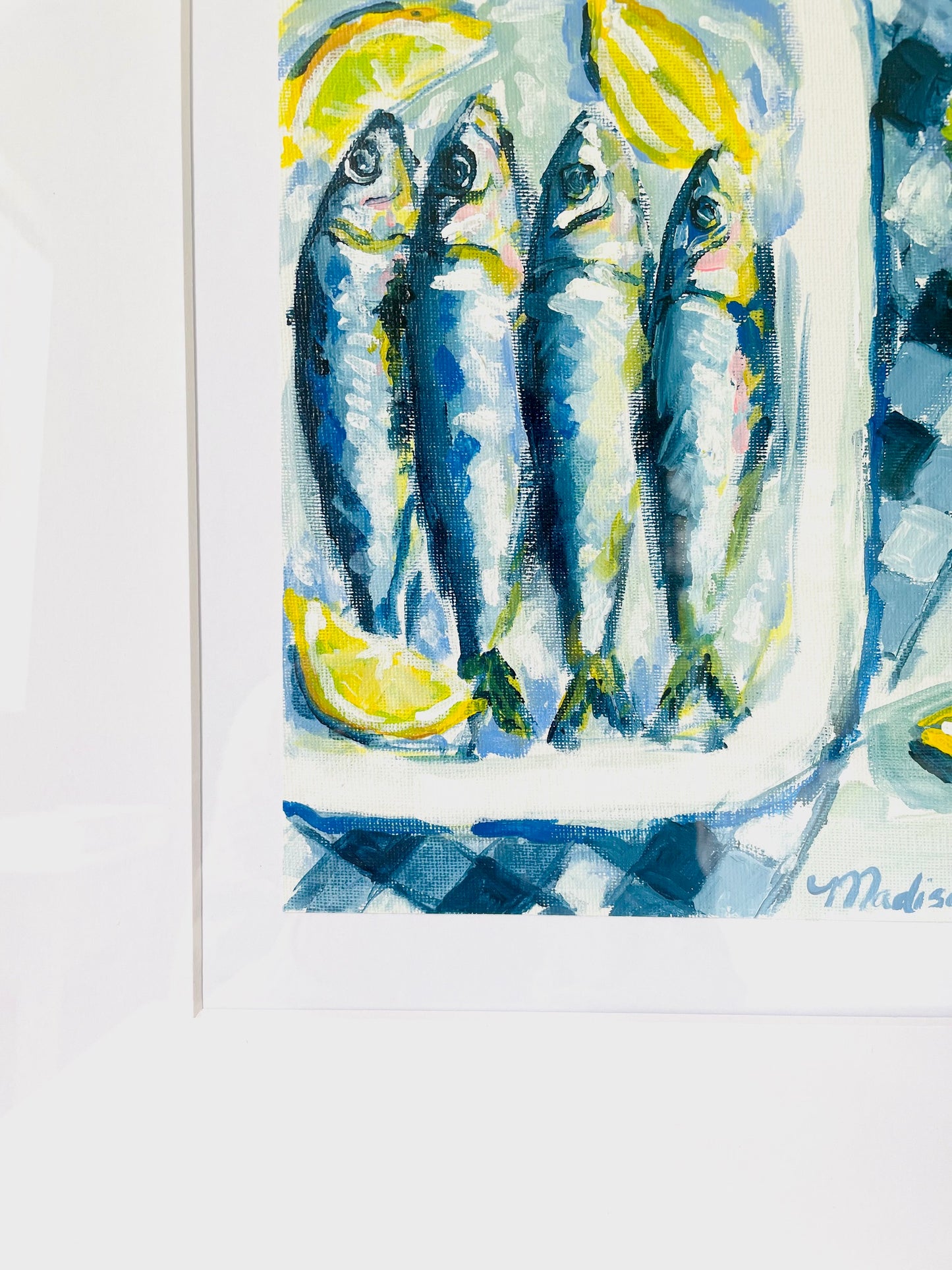 Tray of Sardines