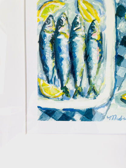 Tray of Sardines