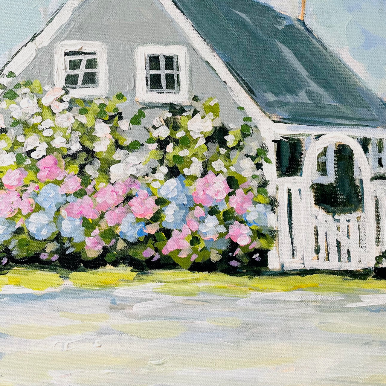 Hydrangea Row
