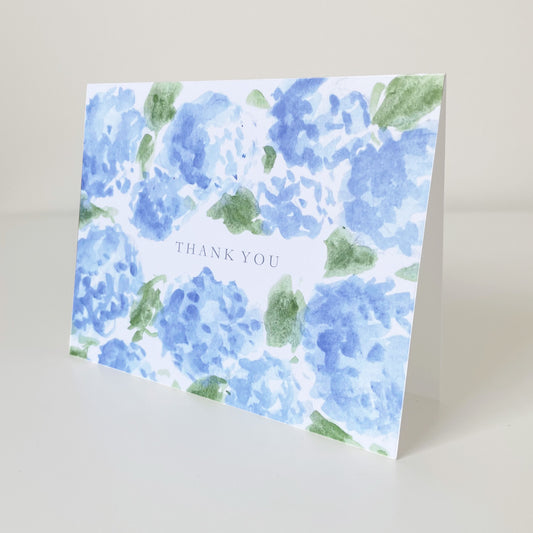 Hydrangea Thank You Card Set