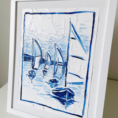 Monochrome Boats II