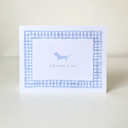 Dachshund Thank You Card Set