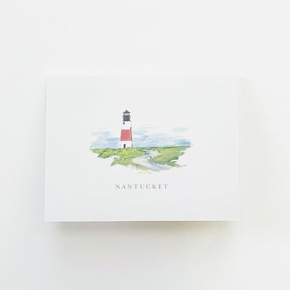 6 Piece Nantucket Notecard Set