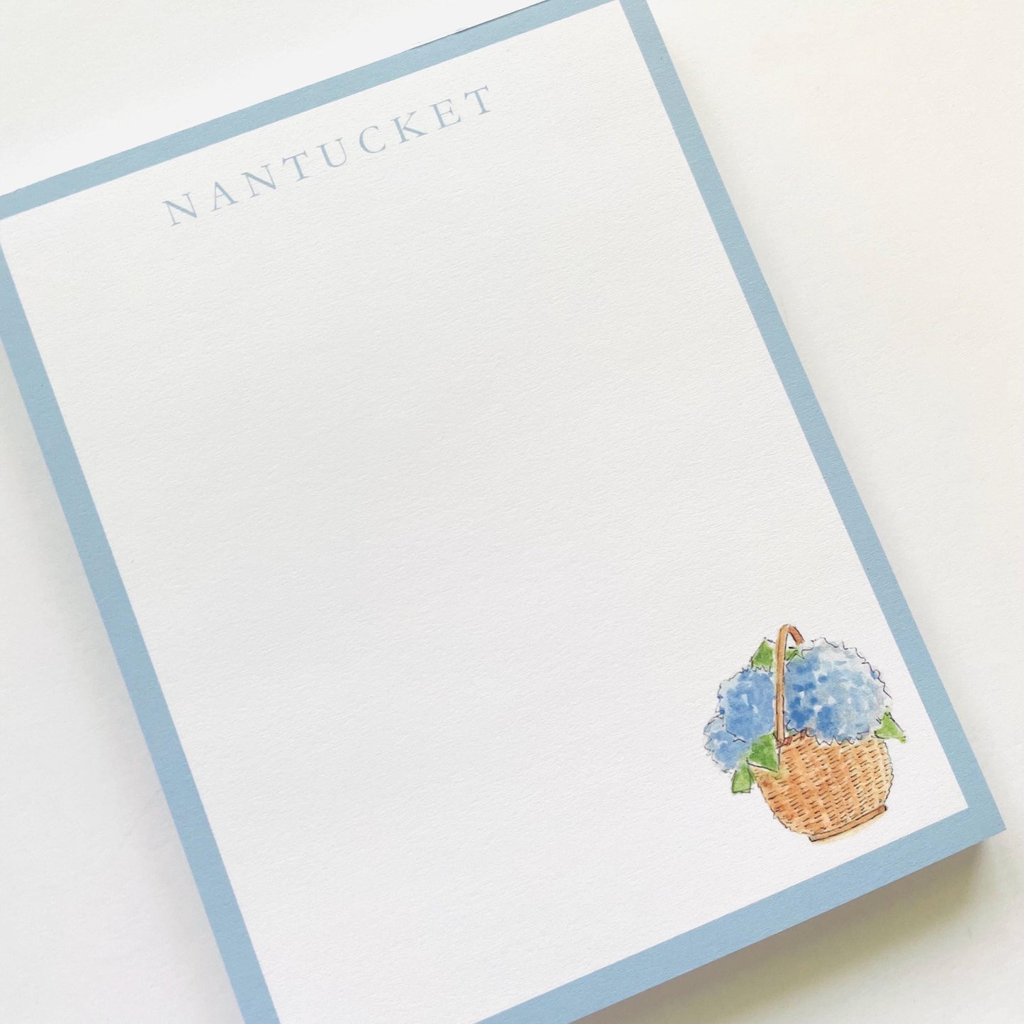 Nantucket Hydrangea Notepad
