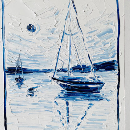 Monochrome Boats I