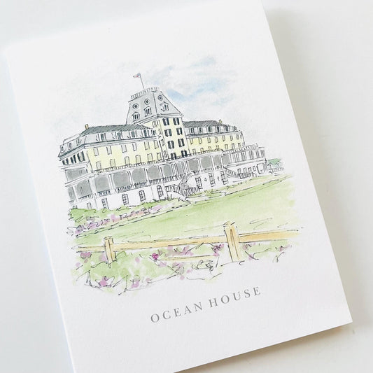 Ocean House Notecard