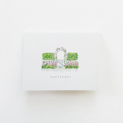 Rose Arbor Notecard