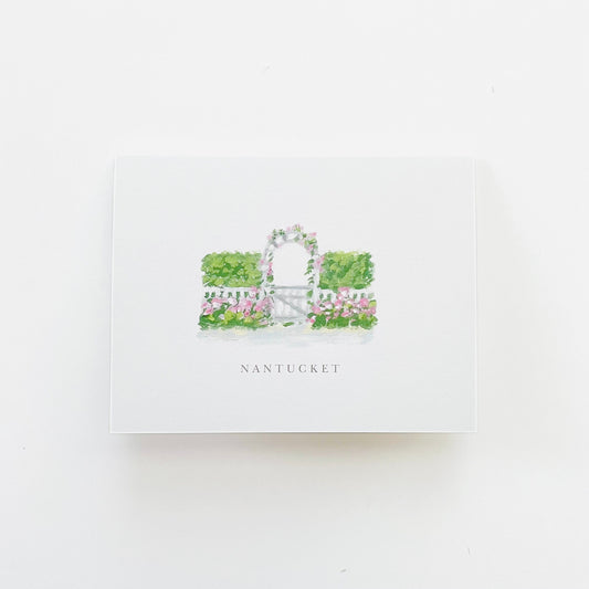 Rose Arbor Notecard