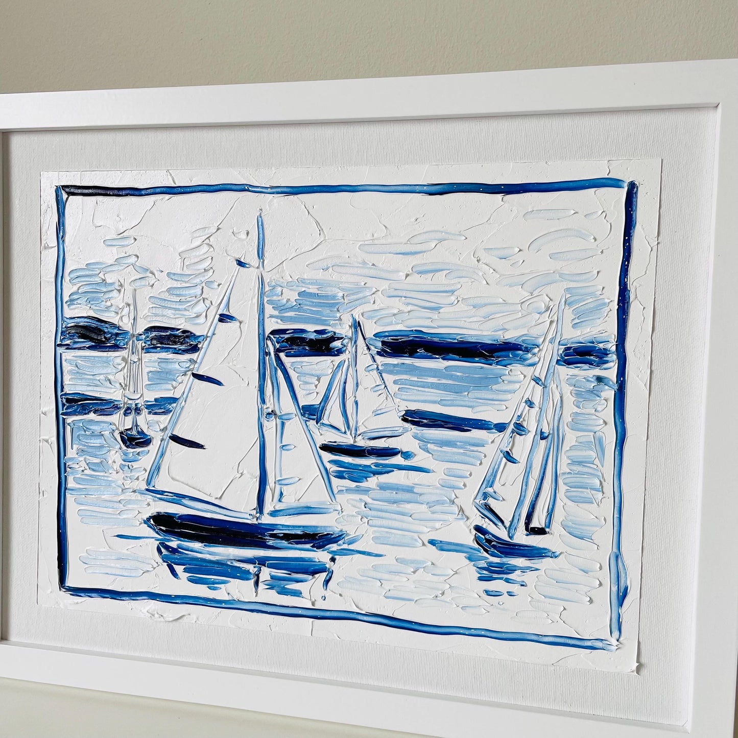Monochrome Boats III