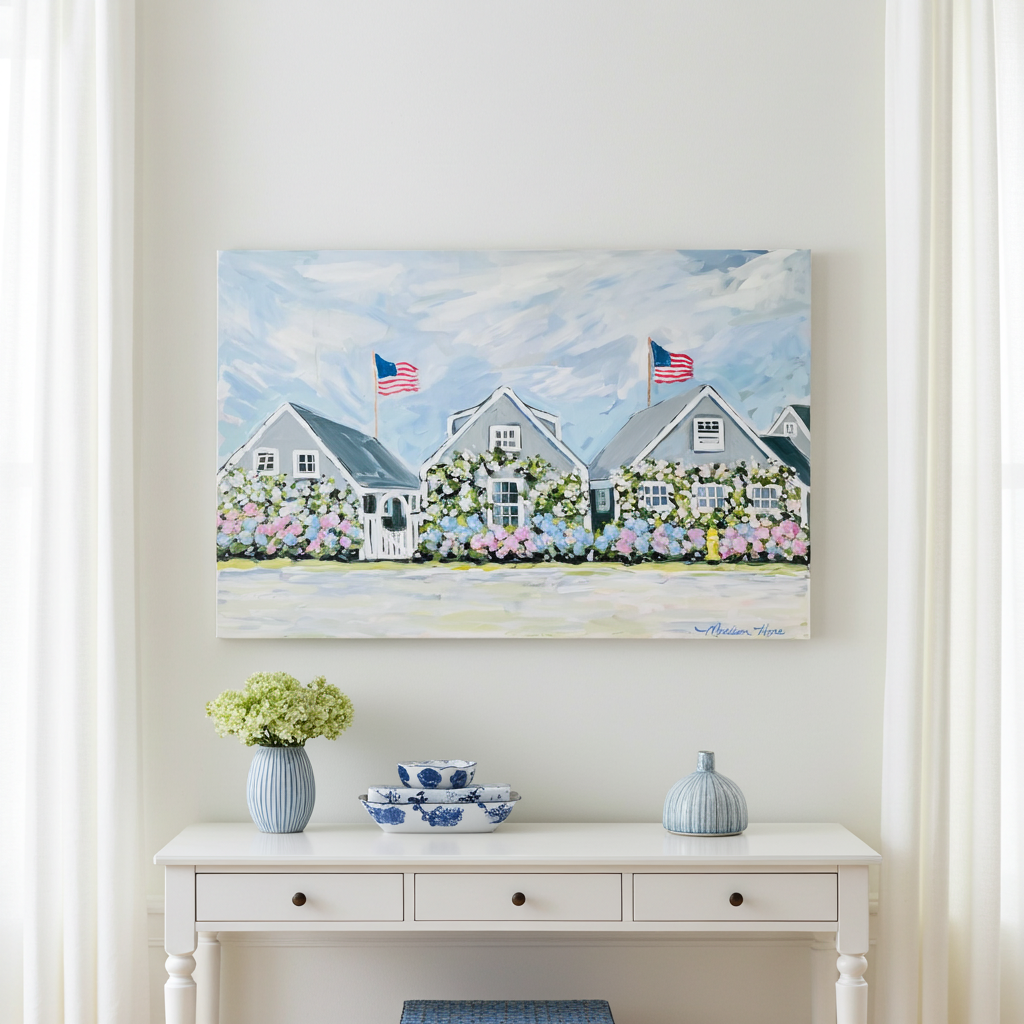 Hydrangea Row